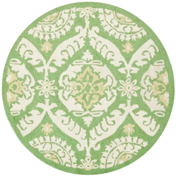 Safavieh Chelsea HK356B 7&9x22 x 9&9x22 Green, Beige Area Rug