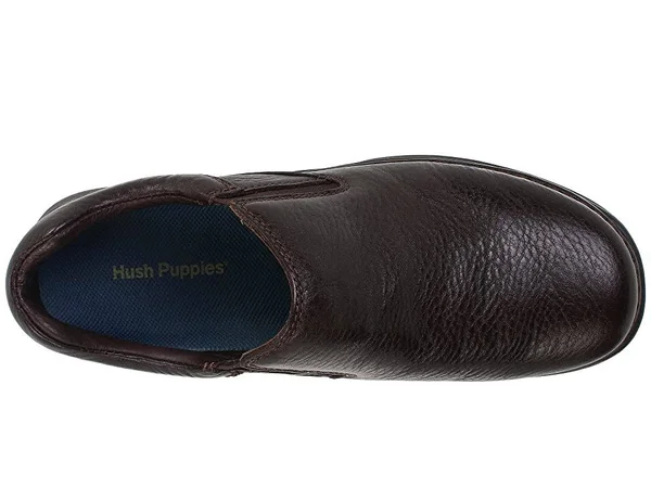 Hush Puppies Men's Lunar II Leather Shoes, Brown, 9