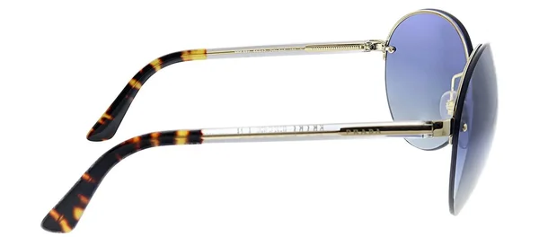 Prada PR 68VS ZVN3A0 Gold Round Sunglasses