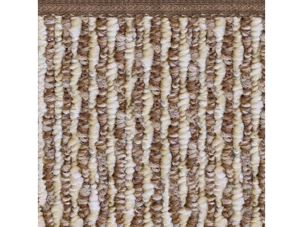 House - Home and More Set of 15 Skid-Resistant Carpet Stair Treads 8 in. x 30 in. and Matching Landing Rug 2 ft. x 3 ft - Praline