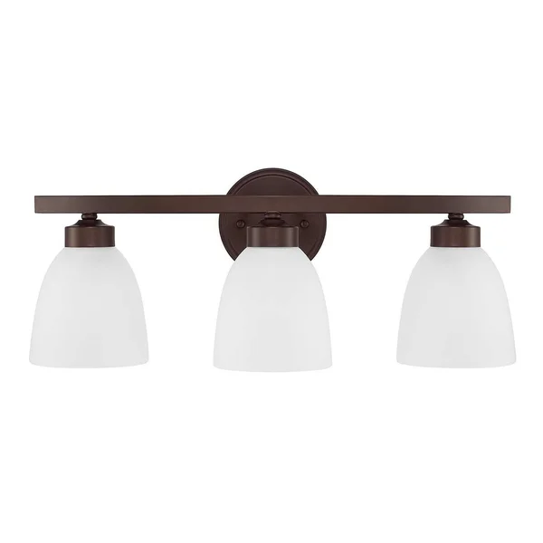 Capital Lighting 114331BZ-333 Jameson 3 Light Vanity, Bronze