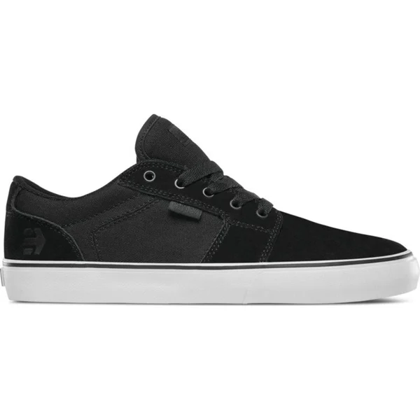 Etnies Men's Barge LS Shoes Black - Black, Black 14