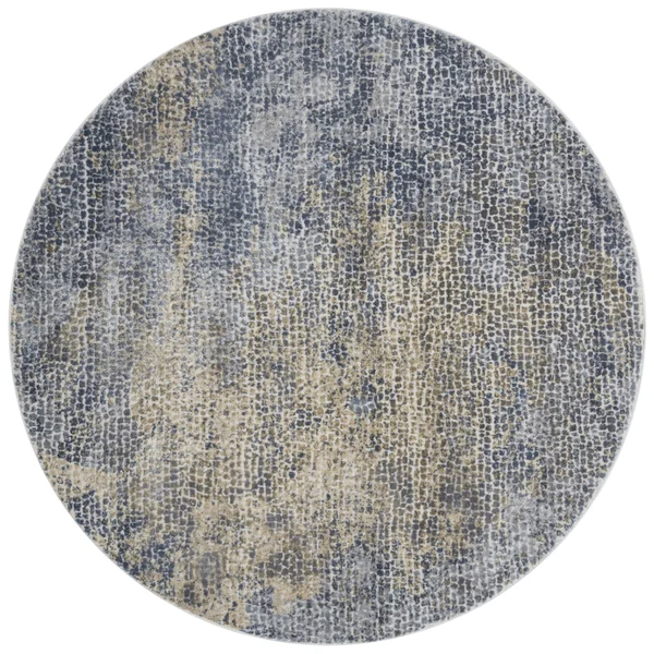 Loloi Patina PJ-05 7&10x22 Round Ocean - Gold Rug