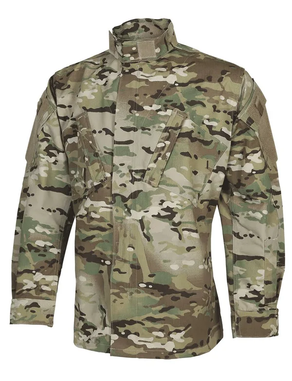 Tru-Spec 1262 Tactical Response Uniform Shirt - All Terrain Tiger Stripe Camo, Xs