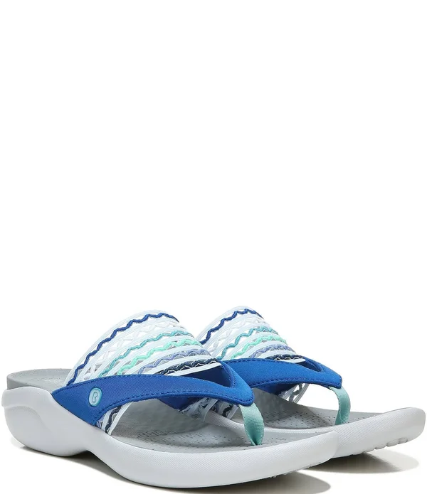 Bzees Cabana Women's Washable Sandals, Size: 10, Black