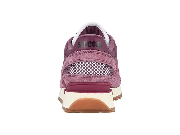 Saucony Women's Shadow Original Vintage Sneaker - Maroon - 6 US
