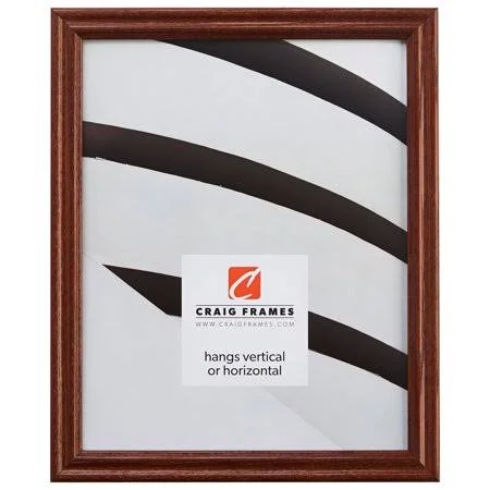 Craig Frames Wiltshire 200, Traditional Walnut Brown Hardwood Picture Frame, 23 x 32 inch