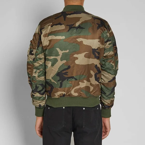 Alpha Industries MA-1 VF 59 Flight Jacket Woodland Camo