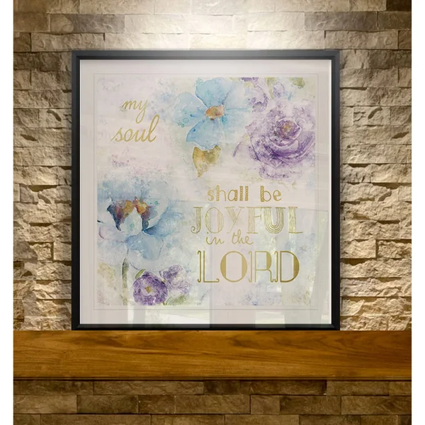 Joyful -Framed Giclee Print - 22X22