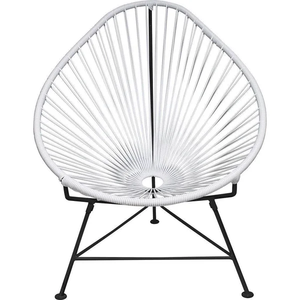 Innit Designs Acapulco Chair, Black/Black