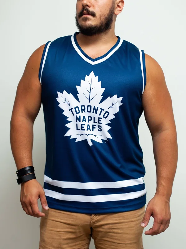 Toronto Maple Leafs Hockey Tank M, Blue, Polyester