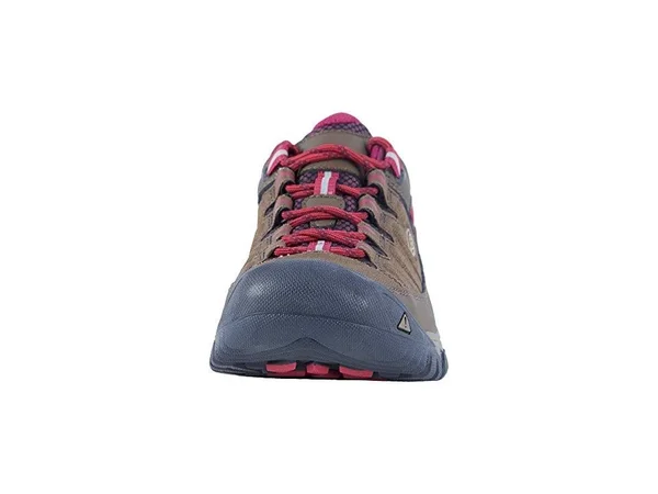 Keen Women's Targhee EXP Waterproof Shoe - 6.5 - Canteen - Grape Wine