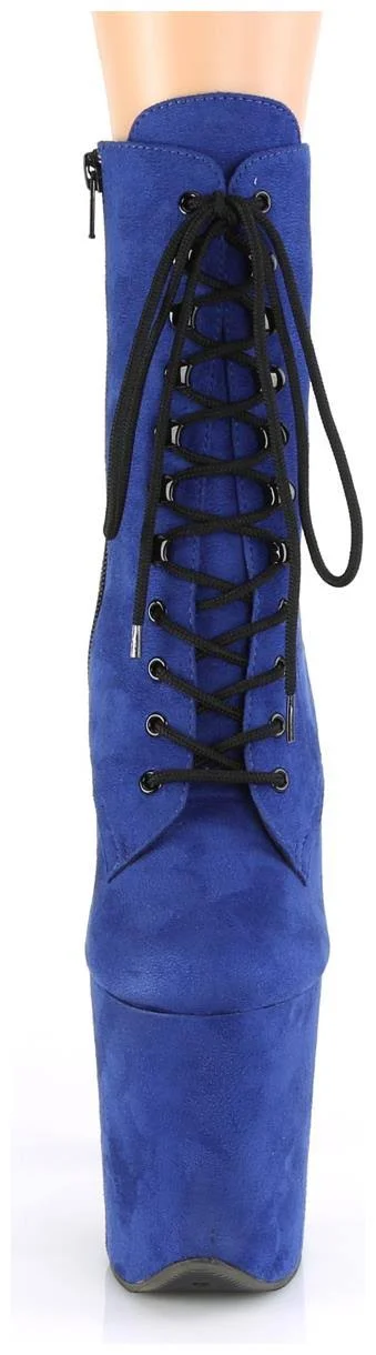 FLAMINGO-1020FS - Royal Blue Faux Suede