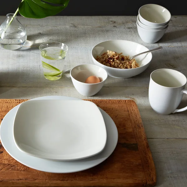 Noritake Colorwave Rim 4-Piece Place Setting - White