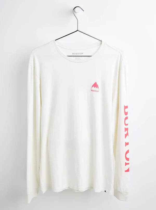 Burton Elite Long Sleeve T-Shirt Men's - Stout White, M