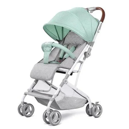 Baby Umbrella Stroller - Aluminum Lightweight Stroller Travel Foldable Design with Large Storage Basket Oxford Canopy Green