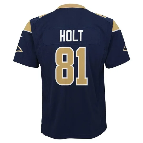 Nike Torry Holt St. Louis Rams Youth Navy Blue Retired Game Jersey Size: Small
