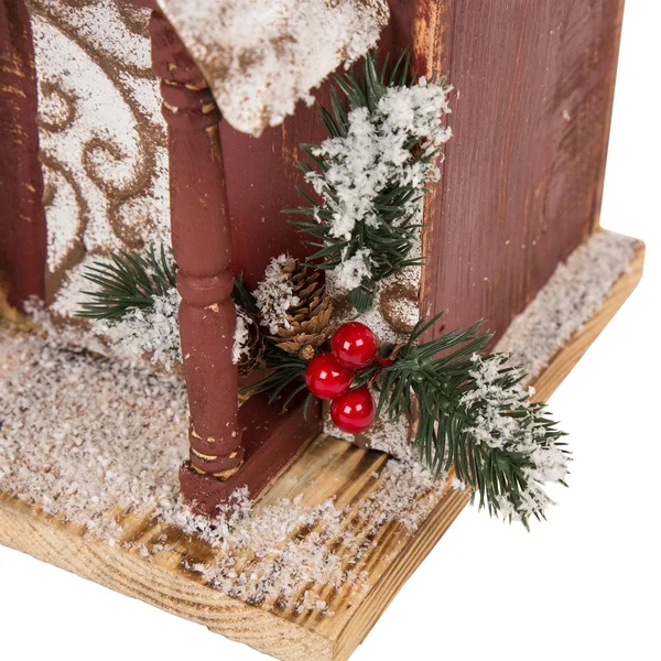 Glitzhome 23.43x22H Oversized Wooden Church Birdhouse