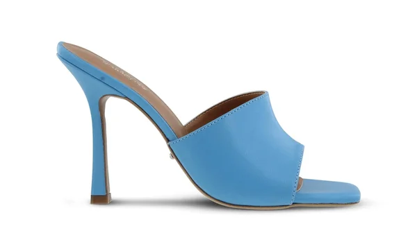 Flora Blue Kid Heels - Heels, Tony Bianco USA Blue Kid, 9.5