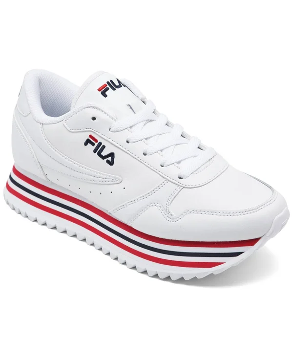 Fila Orbit Stripe 9.5 Women's White