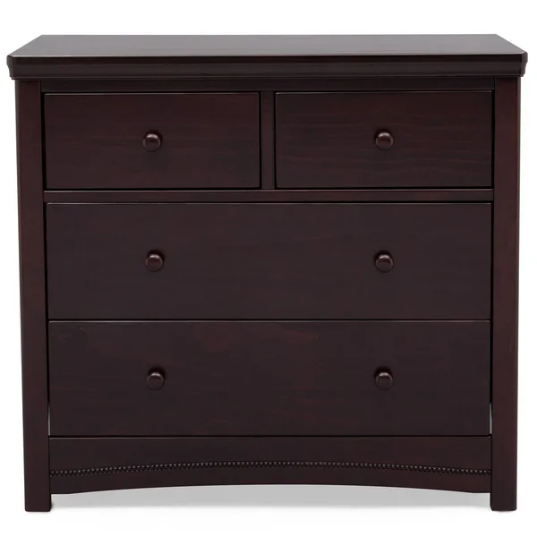 Simmons Kids SlumberTime Emma 4-Drawer Dresser - Black Espresso