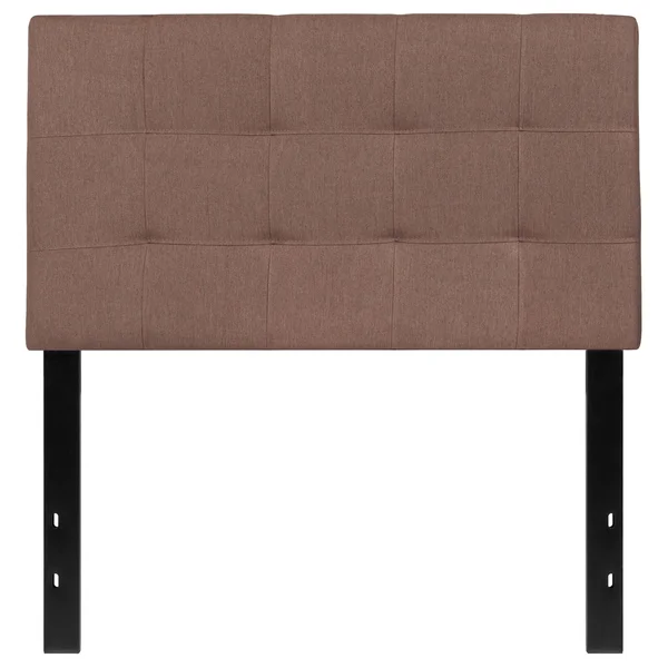 Flash Furniture Bedford Fabric Panel Headboard - Camel, Twin