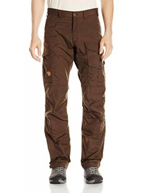 Fjallraven Vidda Pro Trousers Long Olive, Mens G-1000 Full-Length Trousers, Size 44 - Color Dark Olive