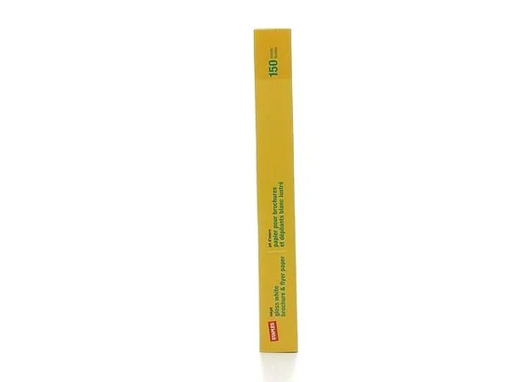 Staples Inkjet Gloss White Brochure & Flyer Paper - 150 sheets