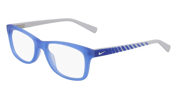 Nike 5509 Eyeglasses - 417 Matte Pacific Blue/White