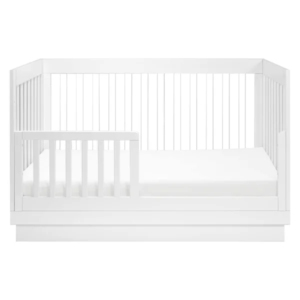 Babyletto Harlow 3-in-1 Convertible Crib - White - Acrylic