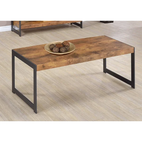 Coaster Antique Nutmeg Coffee Table 704028