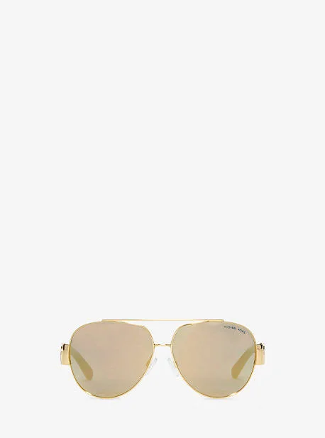 Michael Kors Tabitha II MK5012 Sunglasses - Gold Black/Black (1065R5)