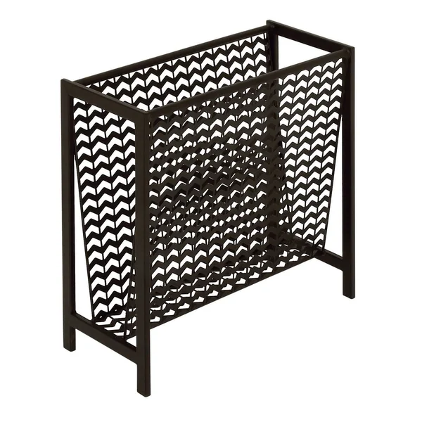 Carbon Loft Mackintosh Black Iron Magazine Rack
