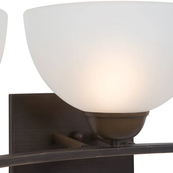 Yosemite Home Decor Alta Peak 107-3V-AWCF Bathroom Vanity Light - White