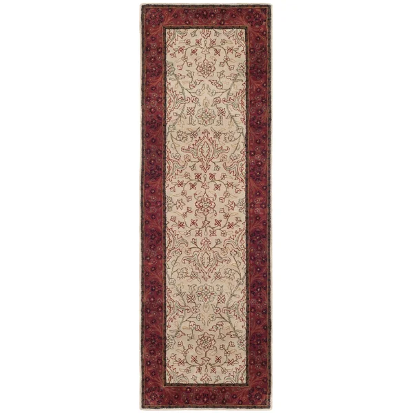 Safavieh Persian Legend PL533A 6& x 9& Ivory, Rust Rug