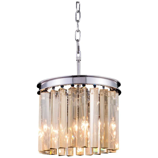 Elegant Lighting-1208D12MB-GT/RC-Sydney - 12 inch 3 Light Pendant