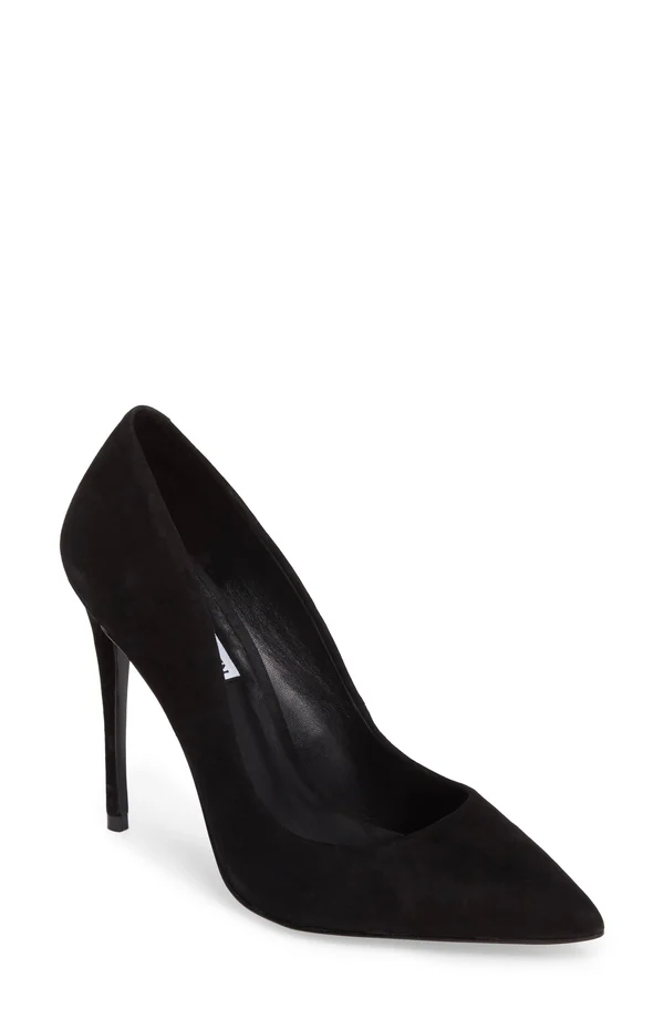 Steve Madden Daisie Pumps - Black Suede