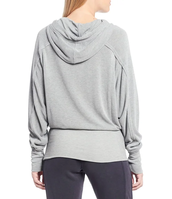 Free People Movement Ready Go Hoodie (GREYCOMBO - XS)