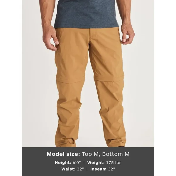 Marmot Transcend Convertible Pant Men's - Slate Grey, 38