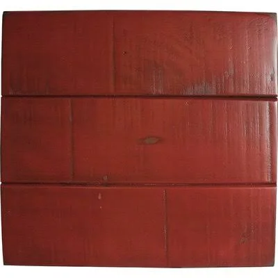 Biarritz Solid Wood End Table with Storage Rosalind Wheeler Color: Rustic Red