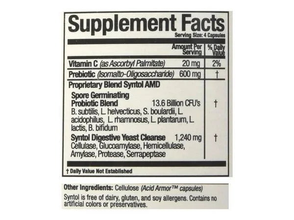 Arthur Andrew Medical Syntol Advanced Microflora Delivery - Capsules - 360 count