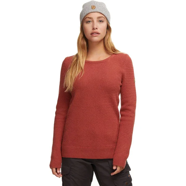 Fjallraven Ovik Structure Sweater - Women's Terracotta Pink - XS
