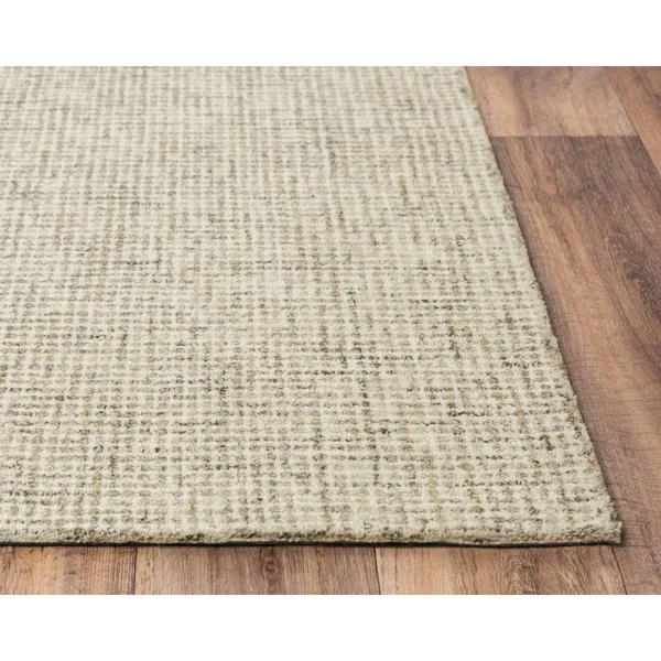 Alora Decor London Neutral 5& x 8& Hand-Tufted Rug- LD1016