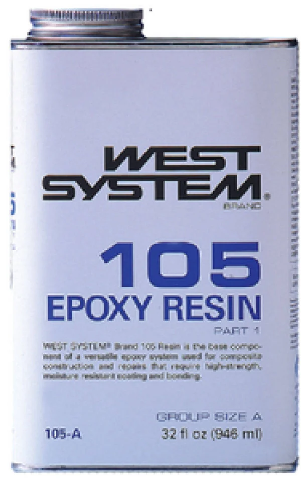 West System - 105B Resin - .98 Gallon