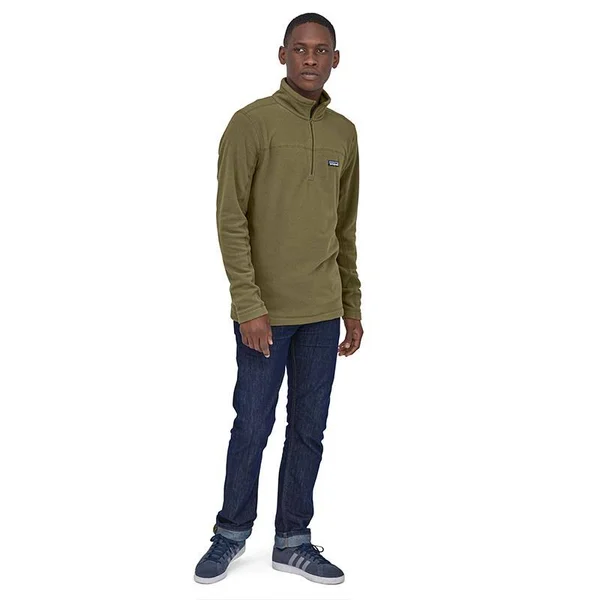 Patagonia Men's Micro D Pullover, Feather Grey, L