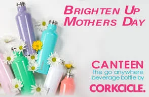 Corkcicle Canteen, Dipped Cherry Bomb, 25oz
