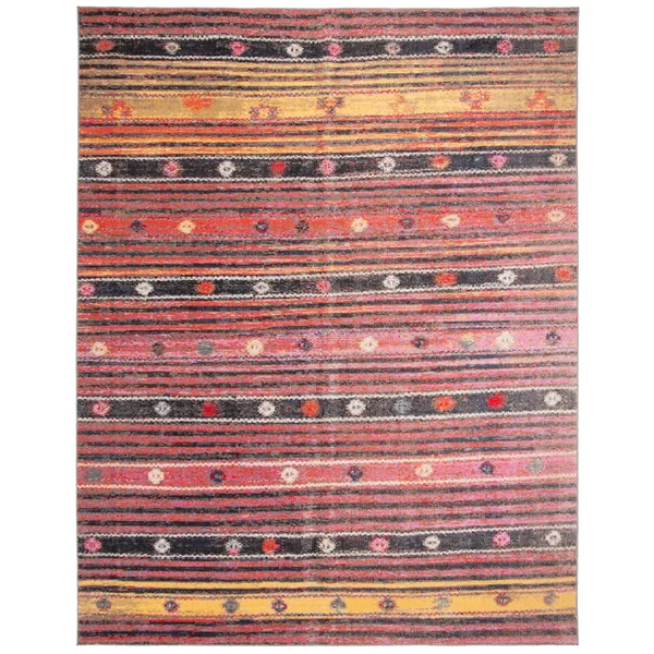 Safavieh Montage MTG217P Rust - Multi 9& x 12& Area Rug