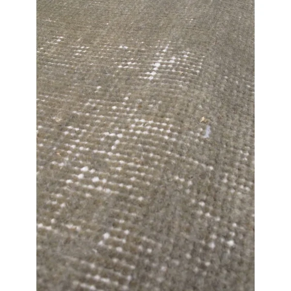 ECARPETGALLERY Hand-Knotted Color Transition Green, Grey Wool Rug (5&0 x 8&0)