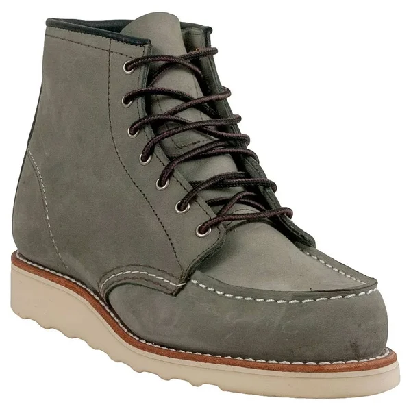 Red Wing Shoes 3375 Classic Moc Women's Lace Up Boot Gray Size 9.5