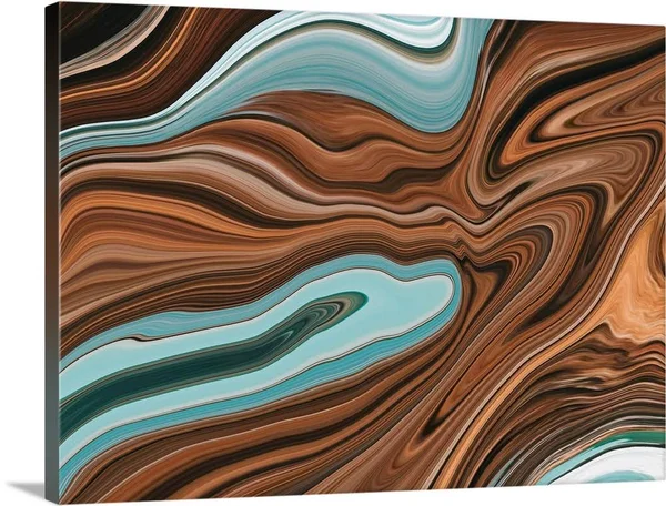 Earthen Agate, Canvas Wall Art, 40x30, Great Big Canvas